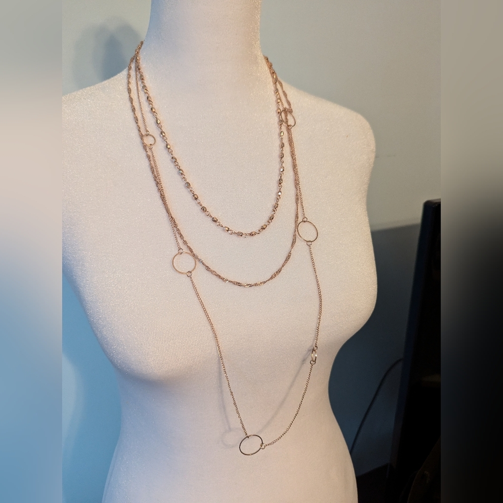 Layered necklace